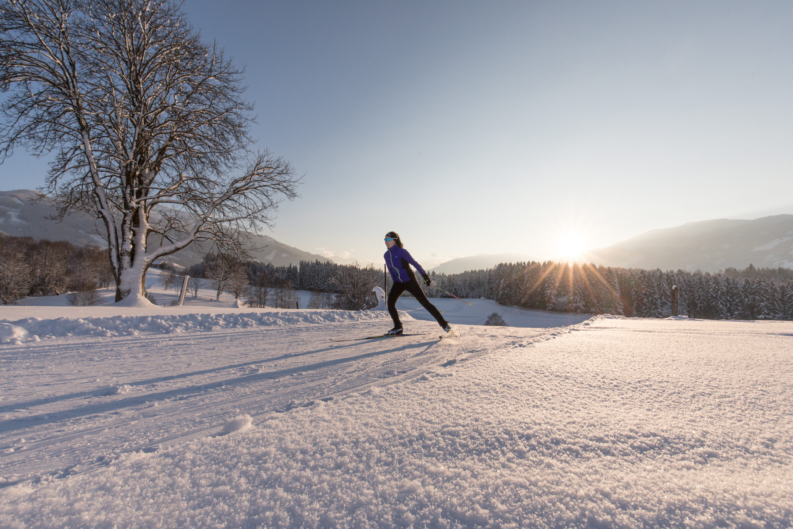 Langlaufurlaub in Österreich
