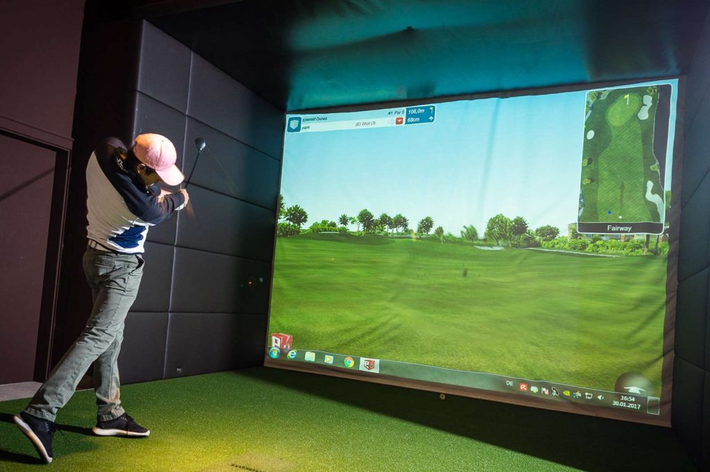 Indoor Golfsimulator TruGolf