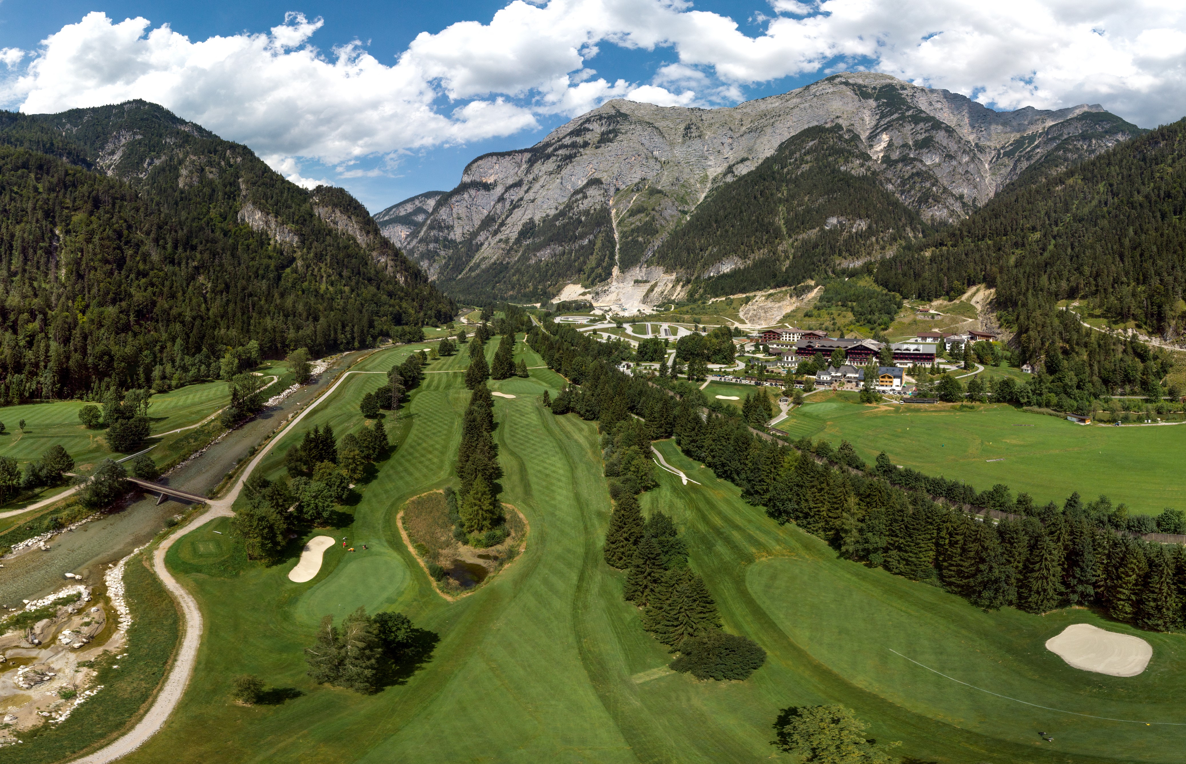 Golfplatz Panorama