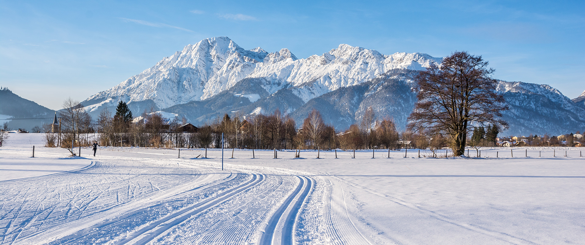 Langlauf-Loipen in der Ferienregion Saalfelden Leogang