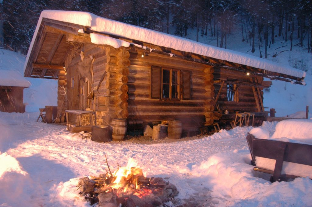 Wilderer Alm in the Winter